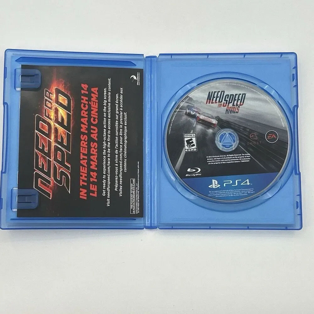 Need for Speed Rivals PS4 (Sony PlayStation 4, 2013) - TESTED - Fast Shipping